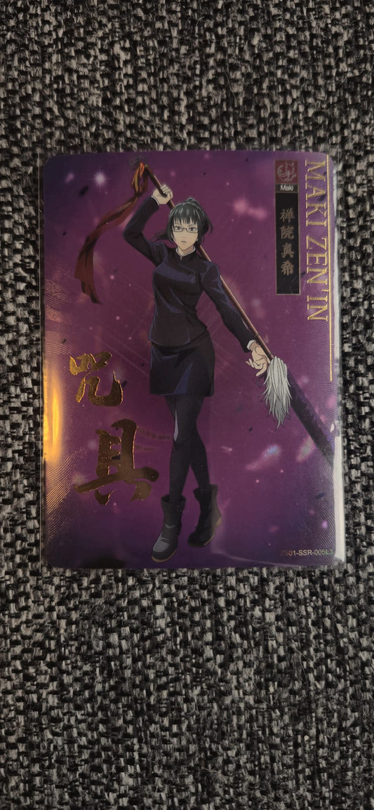Kayou SSR Maki Zenin — ZS01-SSR-005L3
