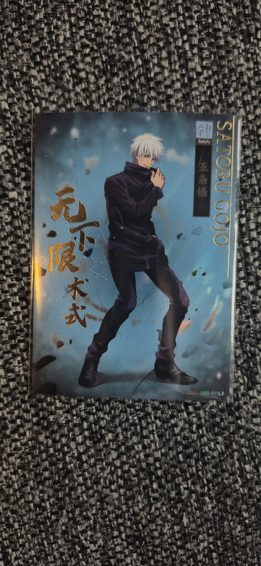 Kayou SSR Satoru Gojo (Alt) — ZS01-SSR-011L3