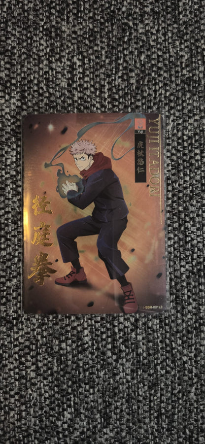 Kayou SSR Yuji Itadori — ZS01-SSR-001L3