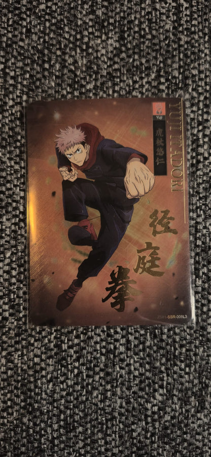 Kayou SSR Yuji Itadori (Alt) — ZS01-SSR-008L3
