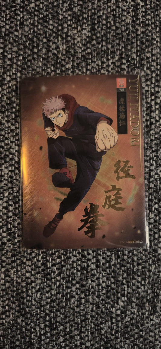 Kayou SSR Yuji Itadori (Alt) — ZS01-SSR-008L3